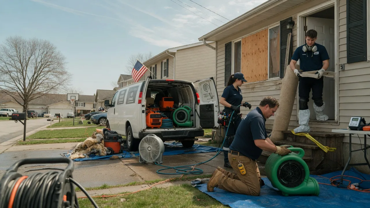 Water Damage Restoration in Queen, PA near me
